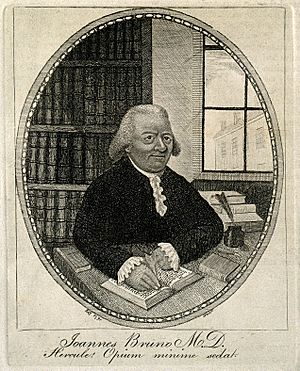 John Brown (Bruno). Etching by J. Kay, 1791. Wellcome V0000805