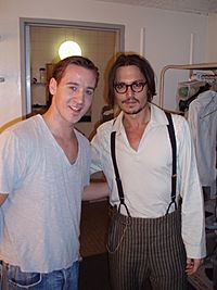 Johnny Depp and Adam Galbraith