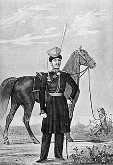 Kalmyk soldier of the Russian Army, 1812