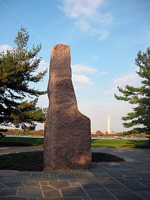 LBJ Memorial Grove Monolith