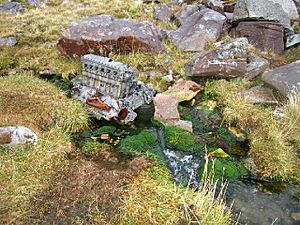 Lancaster wreckage, Coire Mhic Fhearchair - geograph.org.uk - 72426