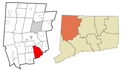 Location in Litchfield County, Connecticut