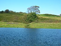 Lochlands Lochan and drainage ditch