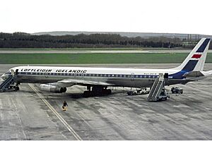 Loftleidir - Icelandic Airlines Douglas DC-8-63CF Haafke