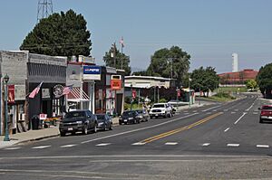 Main Street in Mansfield