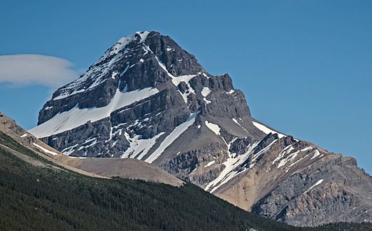 Mountain in Canada Rockies