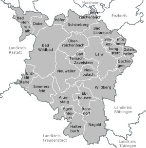Municipalities in CW