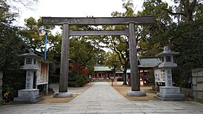 Nagata Jinja Kobe Torii