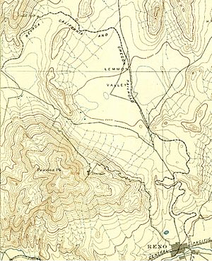 Nevada & Oregon RR 1891