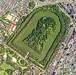 NintokuTomb Aerial photograph 2007.jpg