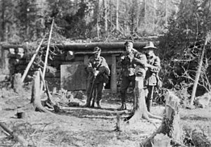 North Russian Blockhouse (AWM A03725)