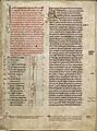 Opening page, with table of signs - Diceto's historical works (c.1204) - BL Royal MS 13 E VI