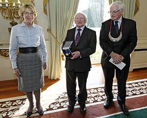 President Higgins Receives Order of Clans of Ireland