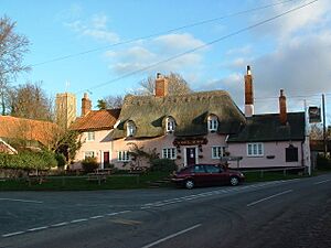 Pub And Church - geograph.org.uk - 304503