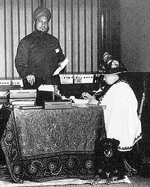 Queen Victoria and Abdul Karim