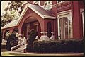 RESTORATION OF A LATE 19TH CENTURY EXAMPLE OF VICTORIAN ARCHITECTURE IN ATCHISON, KANSAS. IT IS AN ELABORATE... - NARA - 557065