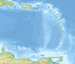 Cayo Luis Peña is located in Lesser Antilles