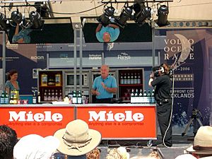 Rick Stein cooking demonstration in 2006