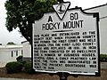 Rocky Mount Virginia state historical marker