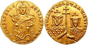 Romanus I with Constantine VII, solidus