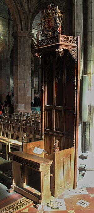 Royal Pew St Giles'