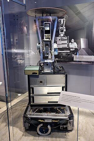 SRI Shakey robot, 1969, Computer History Museum.jpg