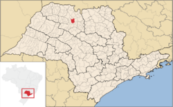 Location in São Paulo