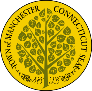 Seal of Manchester, Connecticut