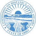 Seal of the Ohio Commission on Hispanic and Latino Affairs