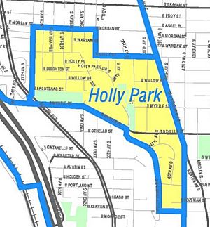 Seattle - Holly Park map