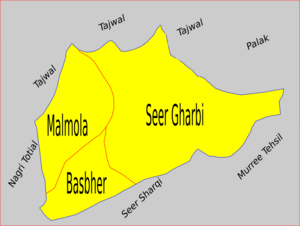 Seer Gharbi Divisions