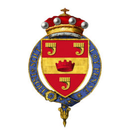 Shield of Arms of William Grenfell, 1st Baron Desborough, KG, GCVO