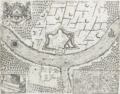 Siege of Bangkok 1688 Fortress Map Verquains
