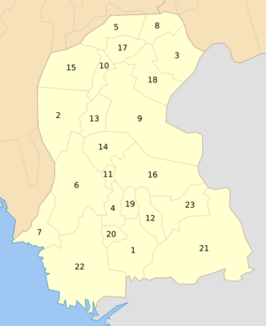 Sindh Districts