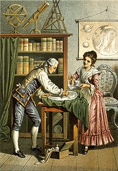 Sir William Herschel and Caroline Herschel. Wellcome V0002731 (cropped)