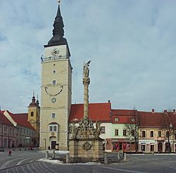 Slovakia-Trnava-Town tower