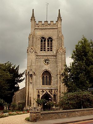 St. Mary's church, Huntingdon, Cambs. - geograph.org.uk - 131990
