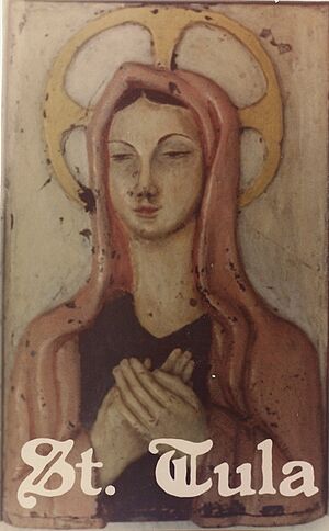 St Tula Patron Saint of Cinema