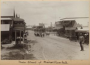 StateLibQld 1 241283 Main street of Murwillumbah, ca. 1905