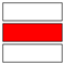 Stripe-marked trail red