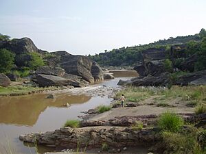 Swaan gorge or Swaan cut