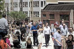 The Rail Park opening day in Philadelphia on June 14, 2018