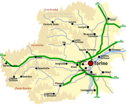 Torino mappa
