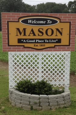 Town Of Mason Entrance sign.png