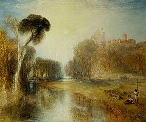 Turner - Schloss Rosenau, Bavaria, Seat of HRH Prince Albert of Coburg, c.1841, WAG 309