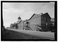 VIEW SOUTH OF EAST ARMORY OF NORTHEAST CORNER. - Colt Fire Arms Company, East Armory Building, 36-150 Huyshope Avenue, 17-170 Van Dyke Avenue, 49 Vredendale Avenue, Hartford, Hartford HAER CT-189-A-1