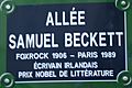 Walk Samuel Beckett, Paris (France) - Philippe Binant Archives