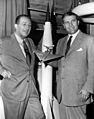 Walt Disney and Dr. Wernher von Braun - GPN-2000-000060
