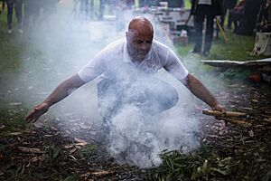 Welcome to Country And Smoking Ceremony (51062593383)