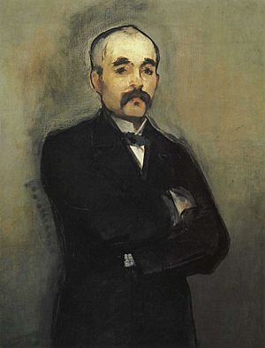 Édouard Manet - Portrait of George Clemeceau